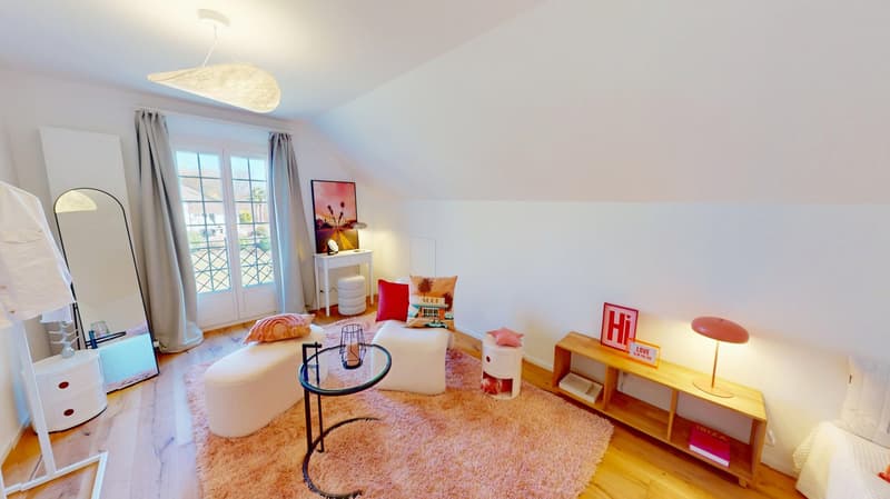 Casa di campagna idillica con vista panoramica, grande giardino e garage a Lupsingen (11)
