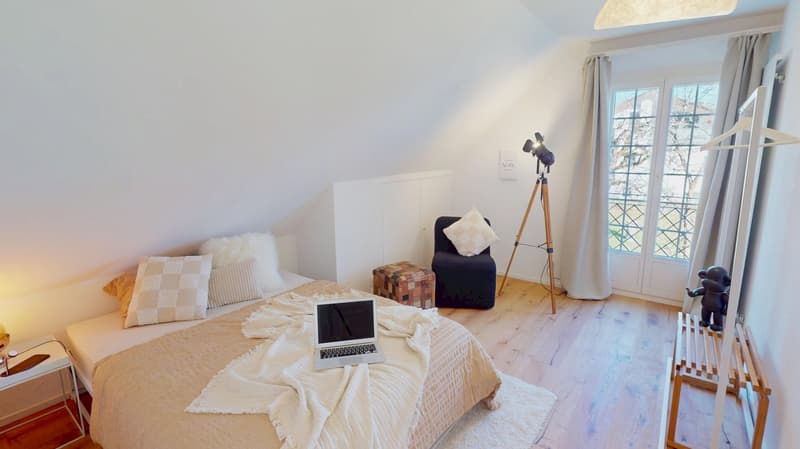 Casa di campagna idillica con vista panoramica, grande giardino e garage a Lupsingen (10)