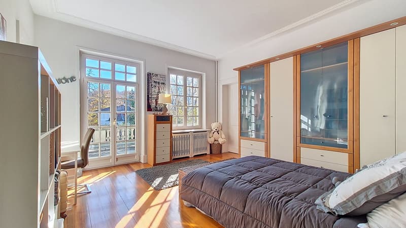Prestigeträchtiges Herrenhaus mit 5 Suiten, Pool und separatem Gästehaus in bester Lage von Mulhouse (8)