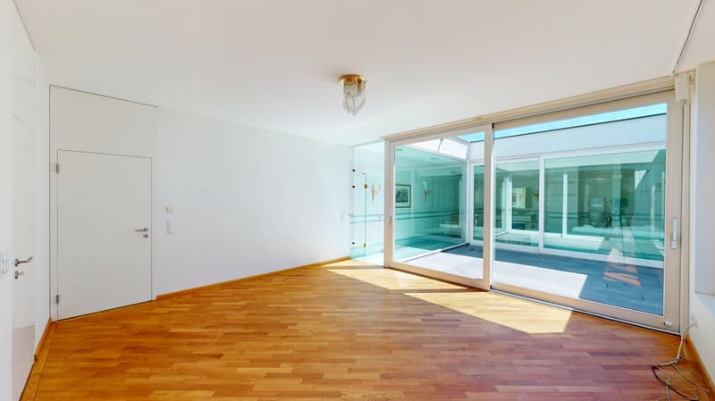 Stilvolle 284qm Zimmer Attika-Wohnung mit Lift zwei TG-Plätzen drei Balkonen und eigener Sauna (8)