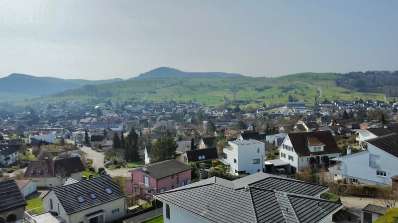 Lichtdurchflutetes 6,5 Zi-Family-Home mit Pool u. drei Garagen an bester 180 Grad- Panorama-Aussicht (2)