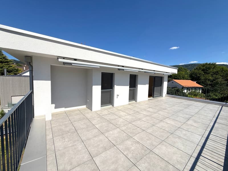 Modern  6-room detached house with  lift, dream garden in one of Dornach’s best family neighborhoods (14)