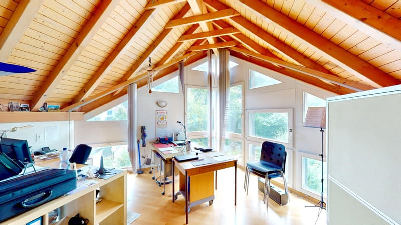 Gartenparadies zum Alltag - helles 6,5 Zimmer Architektenhaus mit Garage in verkehrsgünstiger Lage (10)