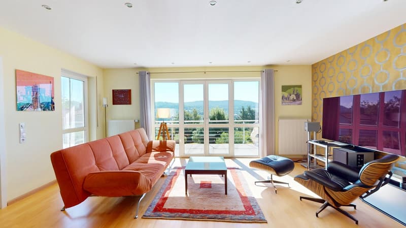 Helle 3,5-Zimmer-Wohnung am Tüllinger mit Panoramablick großzügige Terrasse - offener Grundriss (7)