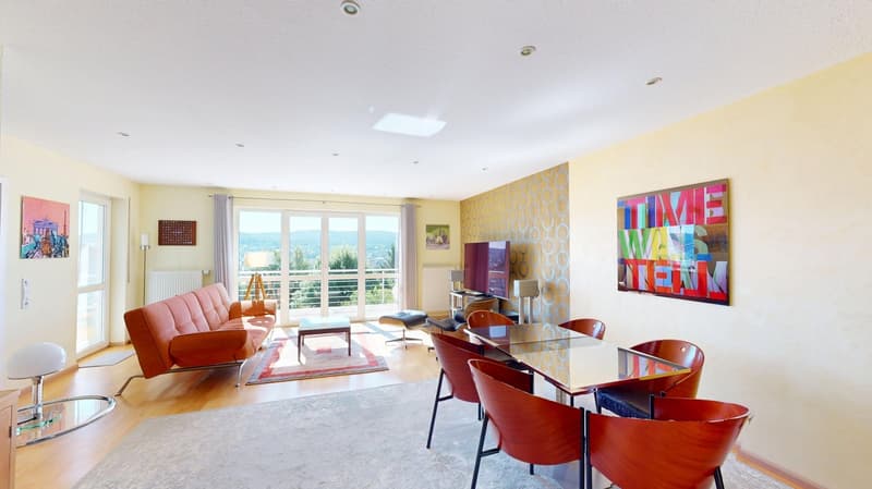 Helle 3,5-Zimmer-Wohnung am Tüllinger mit Panoramablick großzügige Terrasse - offener Grundriss (6)