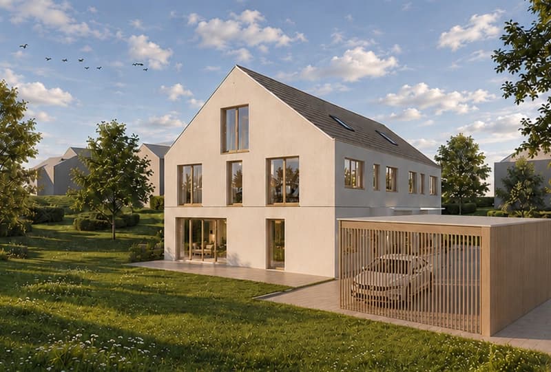 Modernes Wohnen auf zwei Ebenen – 5,5-Zi Maisonette mit Balkon, Wärmepumpe & PV in Fischingen (2)