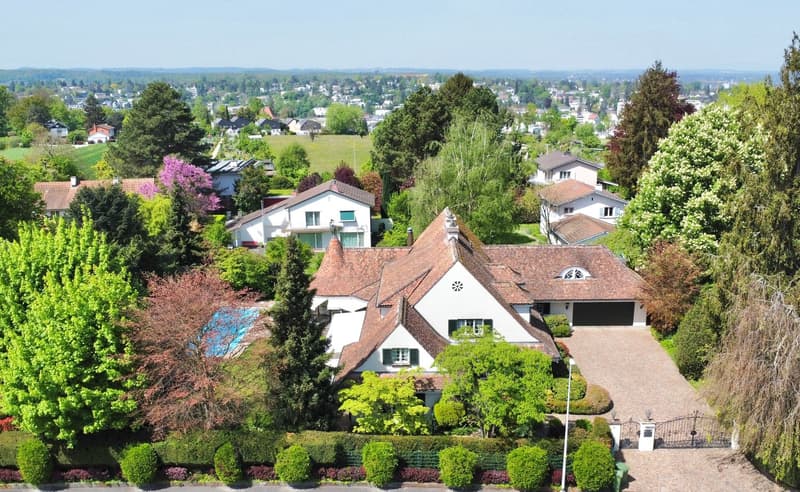 Repräsentatives Anwesen mit Sauna, Gym und Aussenpool in Binningen (2)