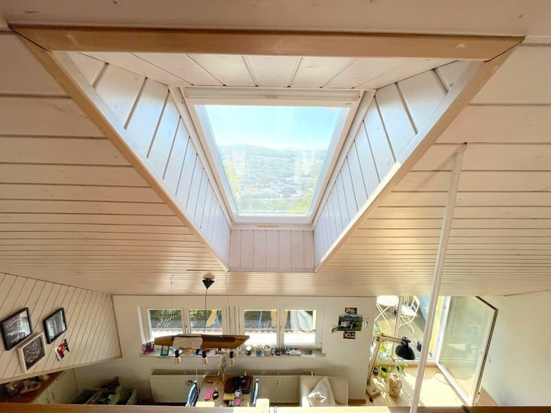 Großzügige Dachgeschosswohnung mit Galerien und Panoramablick an bester Tüllinger Aussichtslage (12)