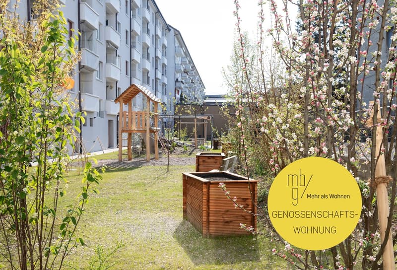Familiäre 3 Zimmer-Genossenschaftswohnung an der Wiese (1)