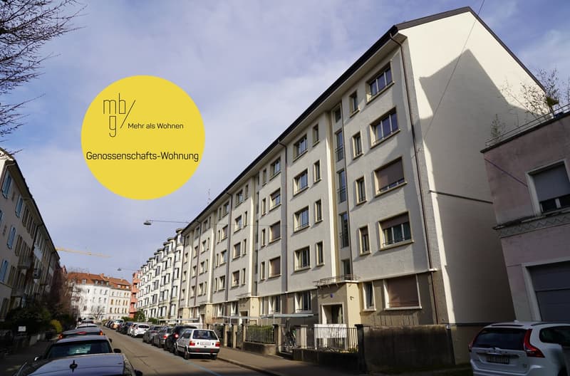 Grosszügige 1-Zimmer Genossenschaftswohnung mit grossem Balkon (1)