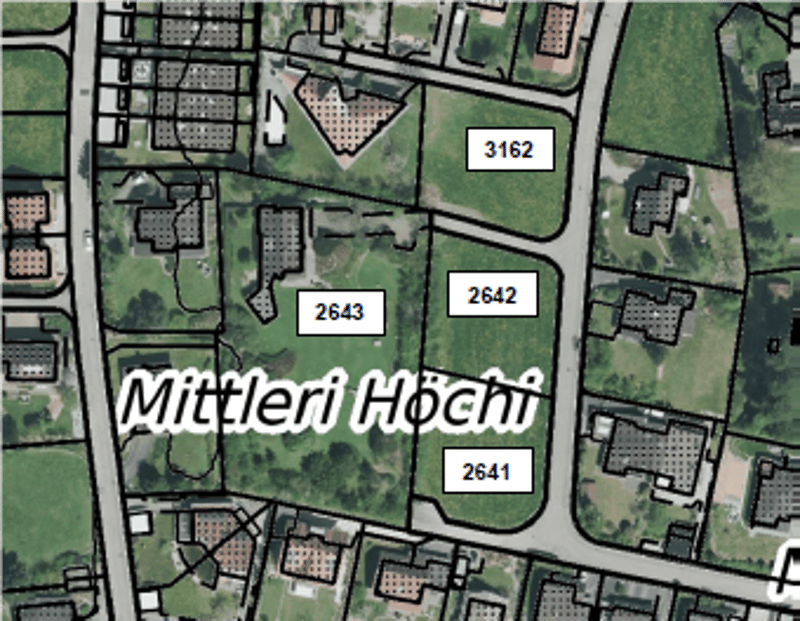 6'891 m2 Bauland mit herrschaftlichem Einfamilienhaus als Renovations- oder Abbruchgebäude (1)