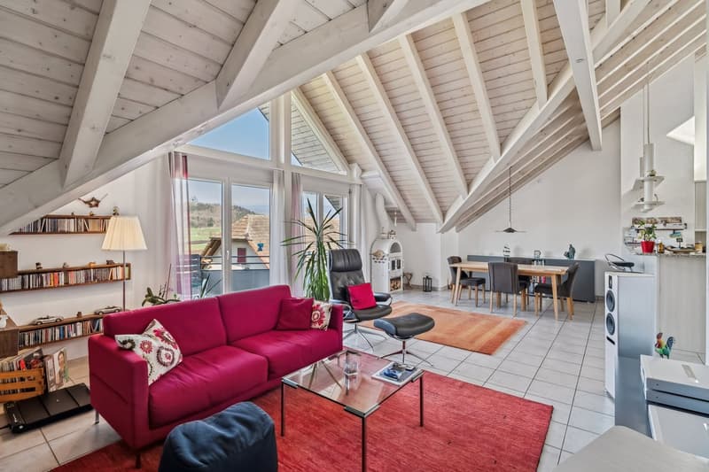 Charmante Dachwohnung mit Weitsicht (8)