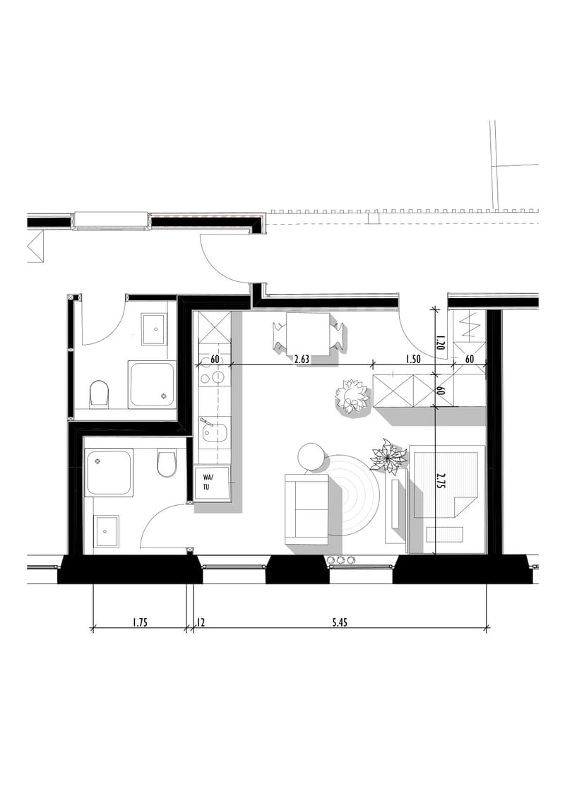 Grundrissplan
