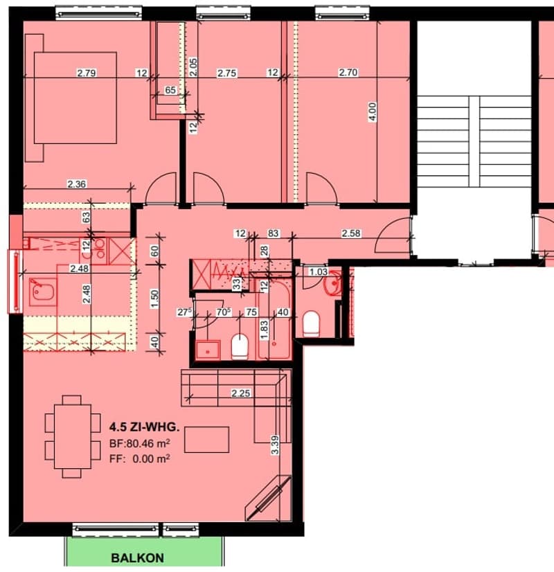 Grundrissplan