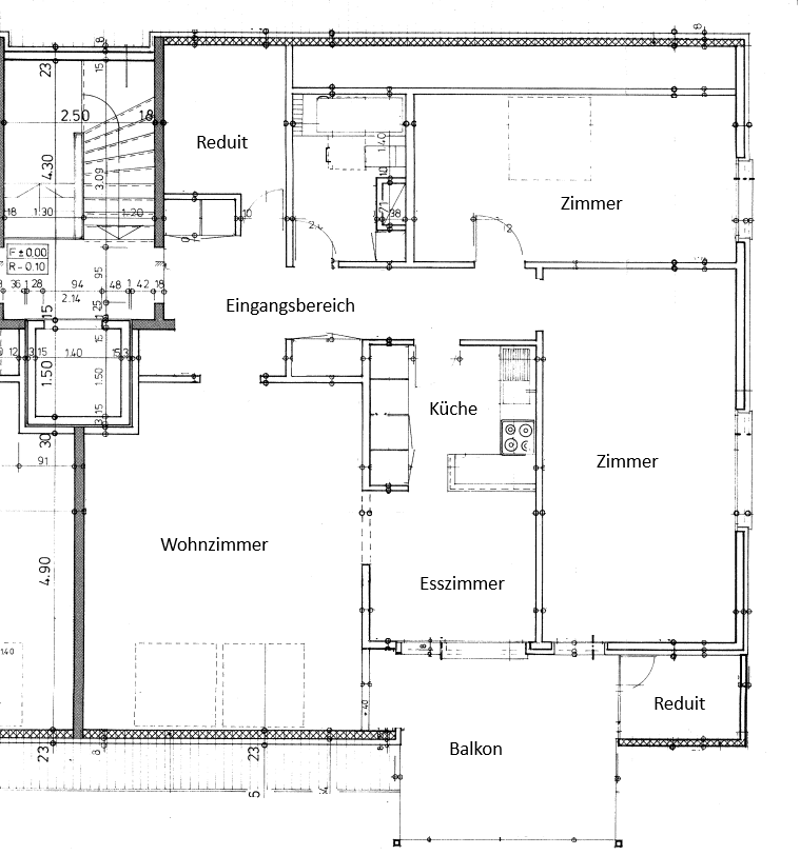 Grundrissplan