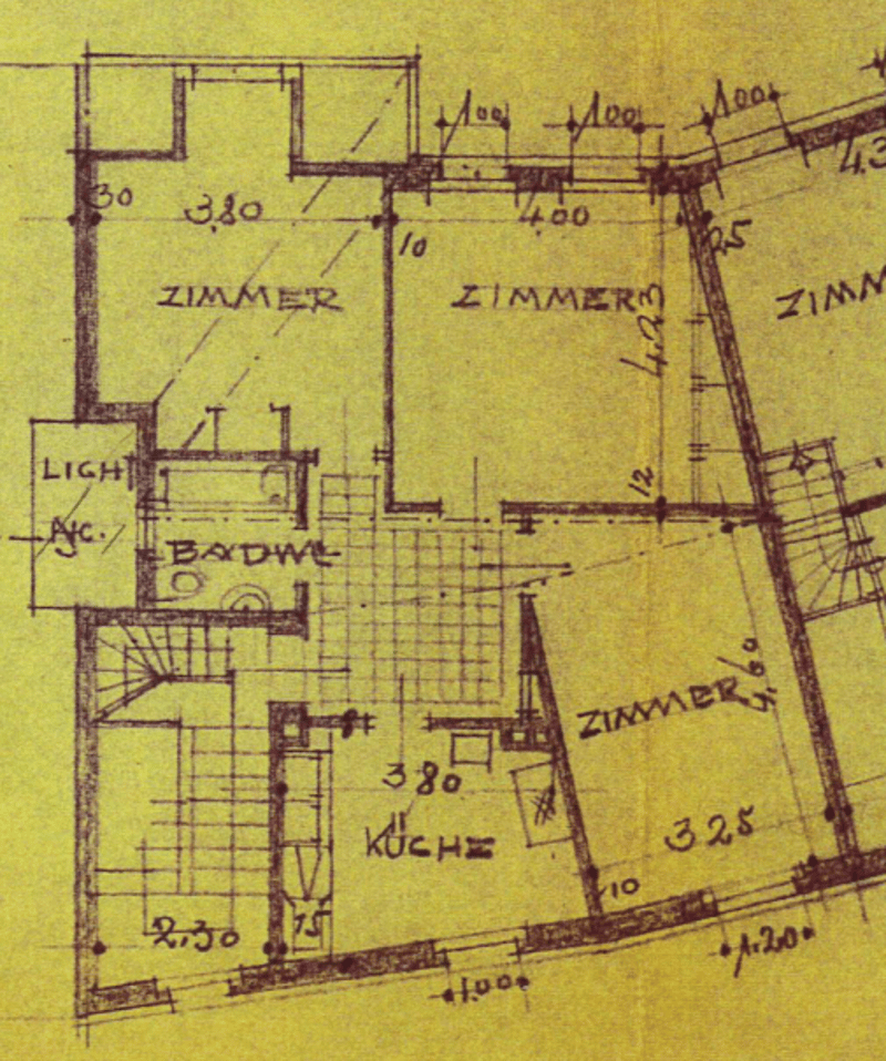 Grundrissplan / plan d'appartement