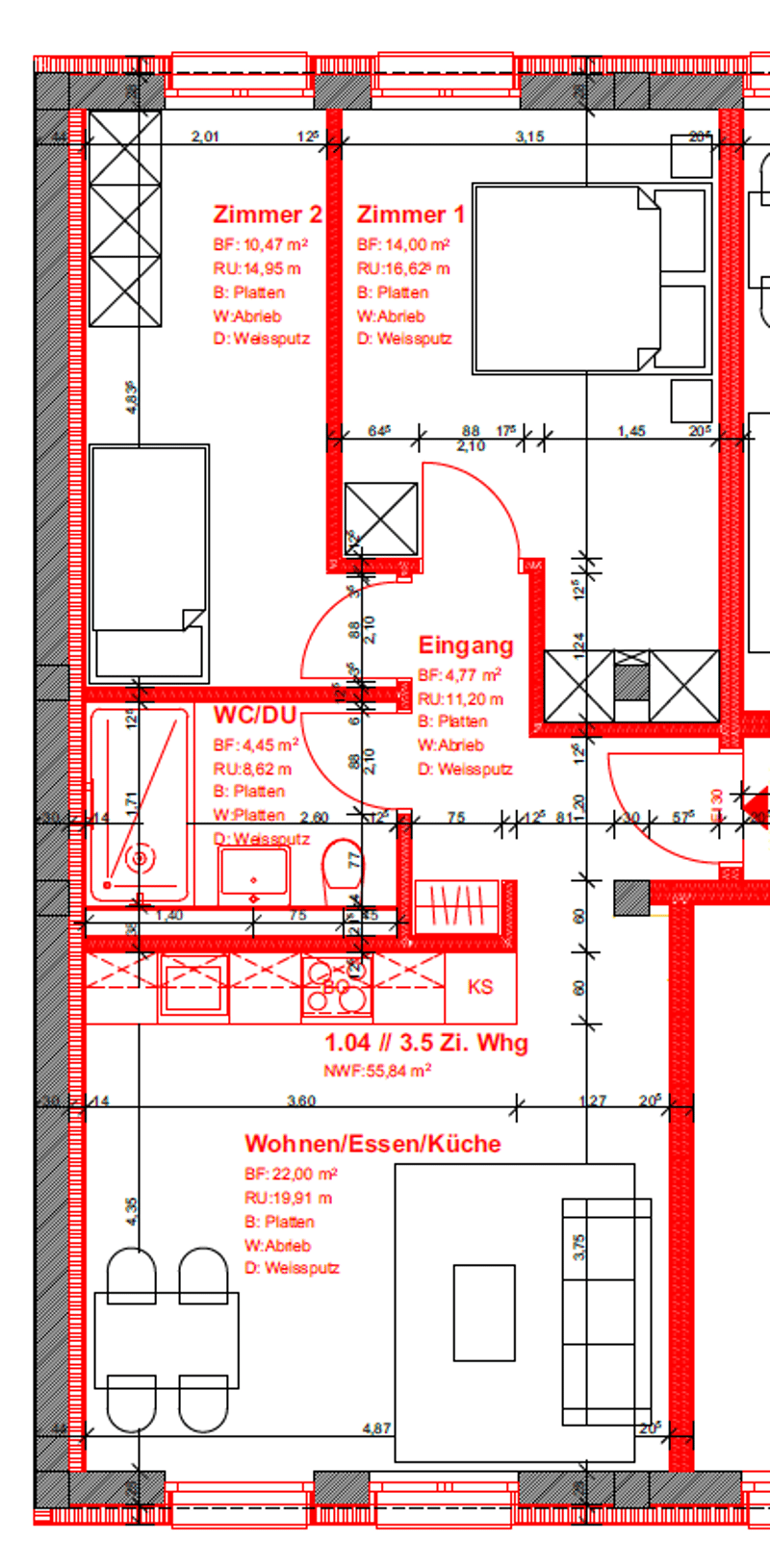 Grundrissplan