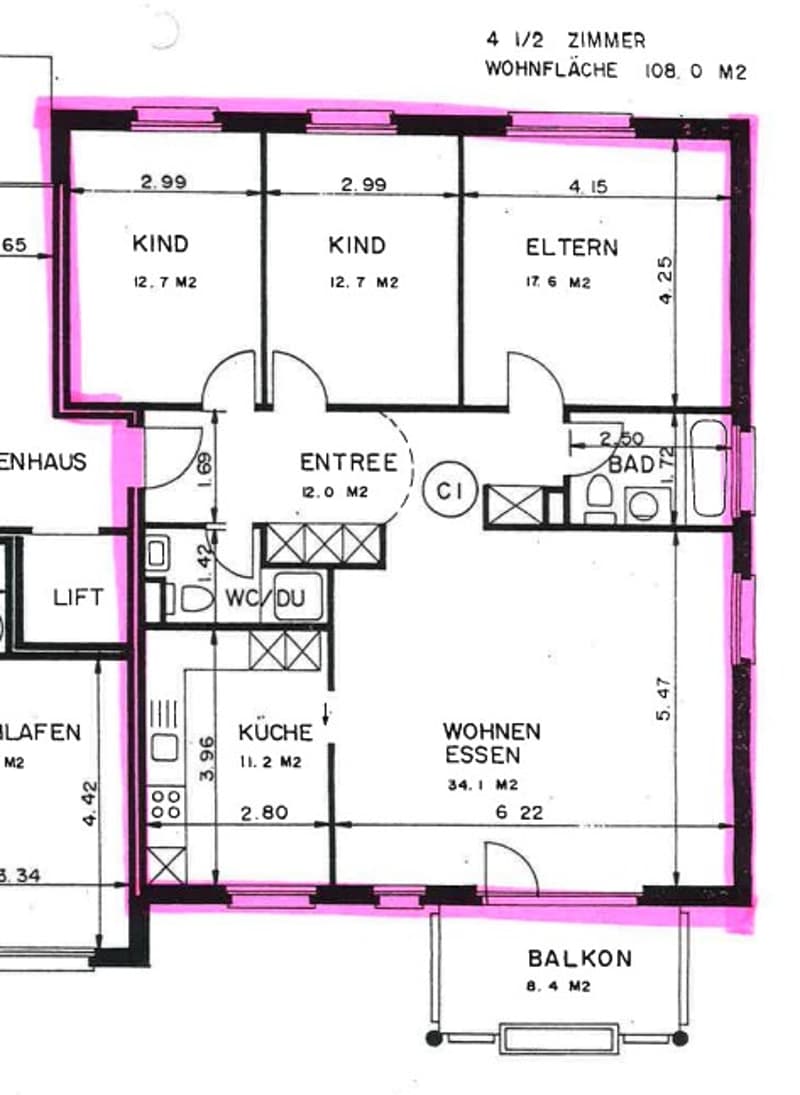 Grundrissplan