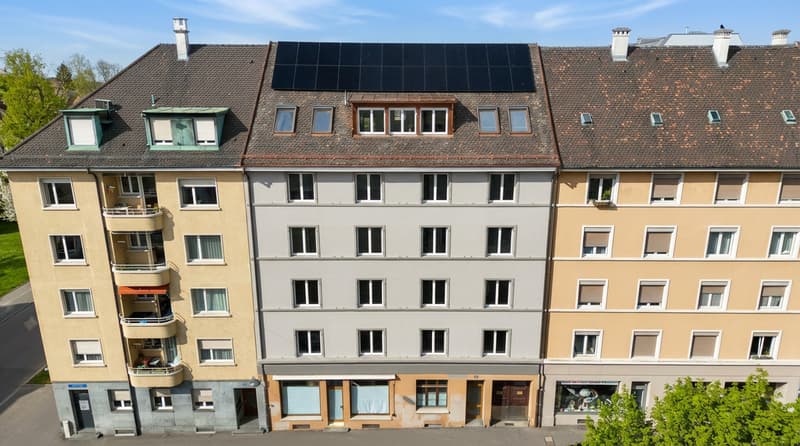 LUFTAUFNAHME STRASSENFASSADE