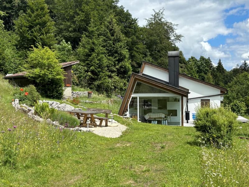 Maison de vacances exclusive avec vaste terrain au calme absolu (2)