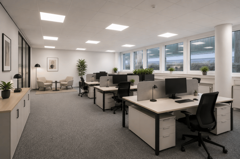 Ausgebaute Büro-/ Gewerbefläche im Mattenhof mit eigenem Aussenbereich (5)