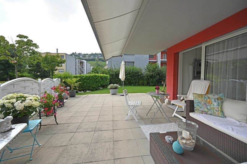 3.5-Zimmer-Gartenwohnung mit Privatsphäre (1)