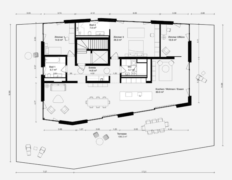 EINZIGARTIGE ATTIKAWOHNUNG MIT BESTECHENDEM PANORAMABLICK (8)