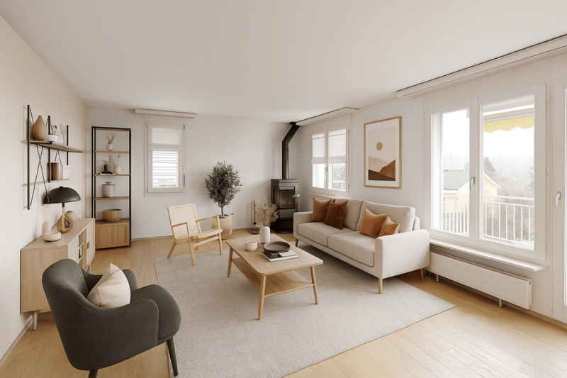 Stilvolle 4.5 Zimmer-Wohnung - sofort einzugsbereit (2)