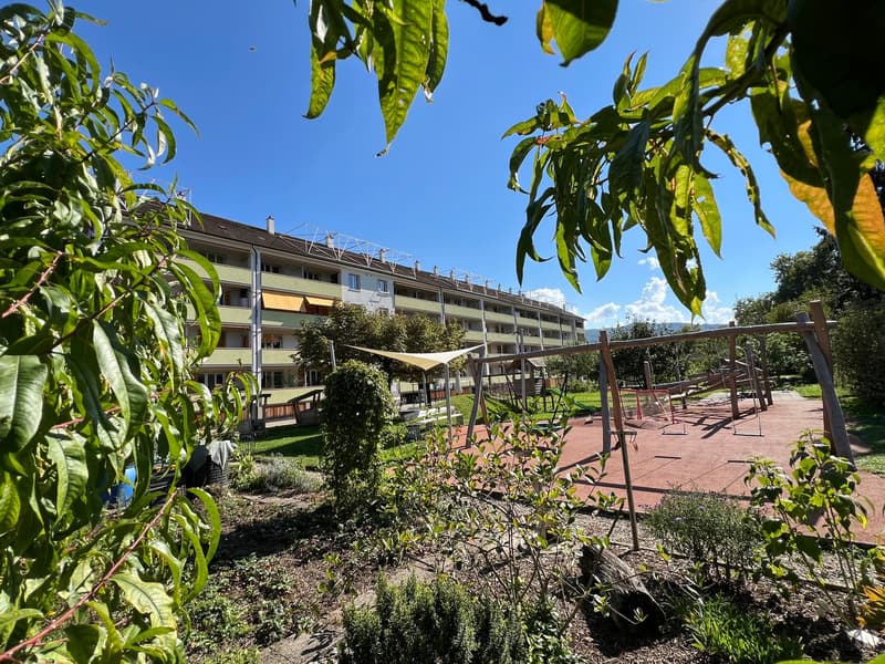 Spielplatz der Siedlung