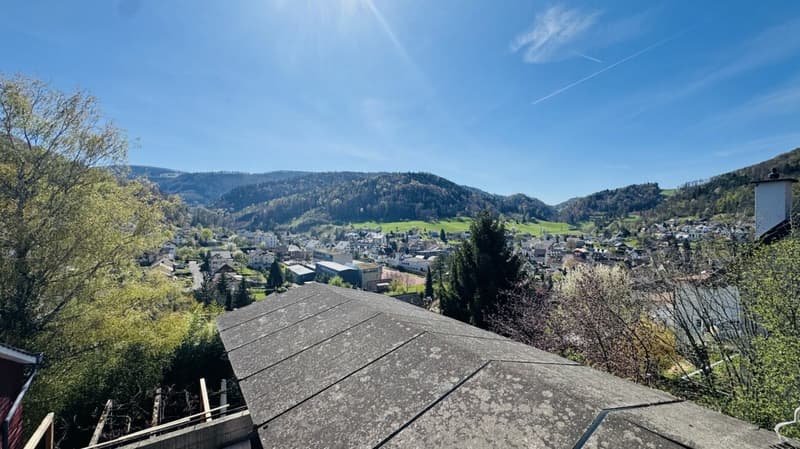 6.5-Zimmer-Architektenhaus mit Pool, Garagenbox, 3 Parkplätzen und Weitsicht (8)
