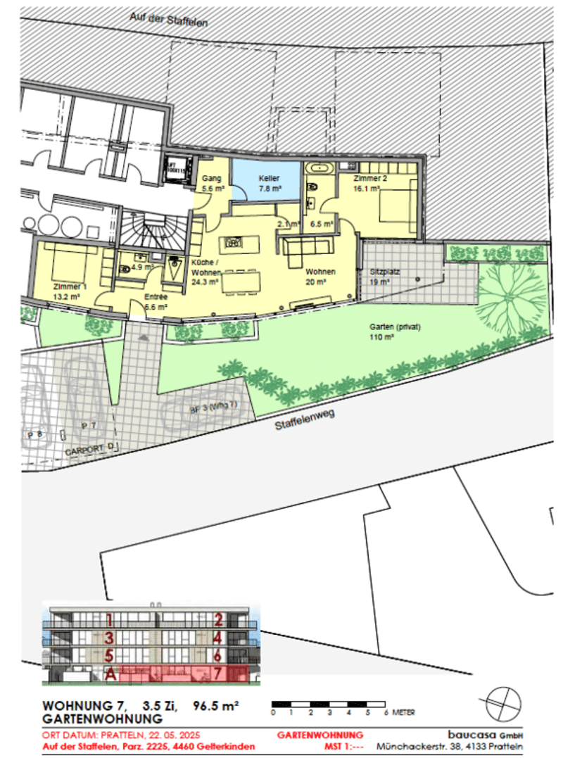 Bewilligtes Neubauprojekt in Gelterkinden - nur noch 2 Wohnungen verfügbar (w7) (17)