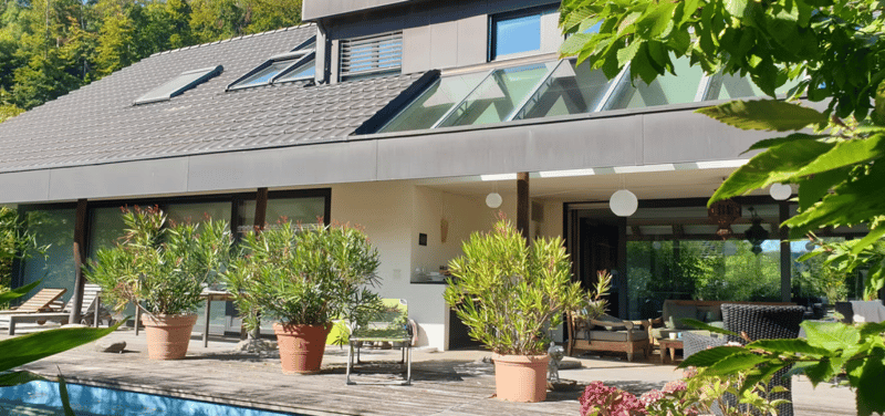 Exklusives Anwesen mit Villa, Nebenhaus, separater Wohneinheit, Praxis, Einstellhalle, Pool u. v. m. (7)