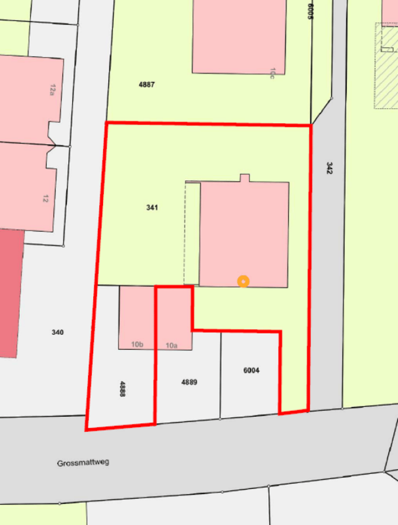 Grundriss Gründstück schematisch