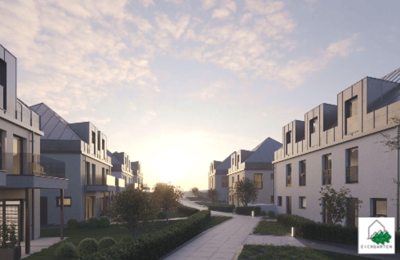 Neuwertiges Doppel-Einfamilienhaus (F1) mit 2 Nasszellen, 2 Parkplätzen, Garten und Sitzplatz (2)