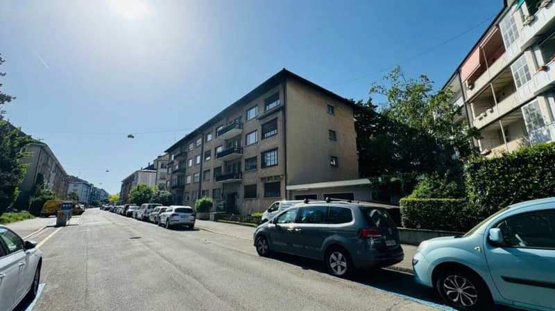 Grosszügige, sanierte 2.5-Zimmerwohnung mit Balkon, Waschturm & Keller - ohne Lift, in Basel (1)
