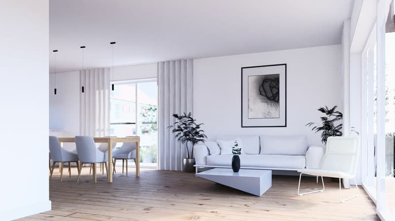 Grosses Neubau EFH, (Haus A), 6.5 Zimmer mit Garten, Studio, 3 Nasszellen, Carport & Parkplatz (4)