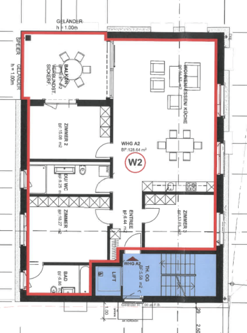 Grundriss W2