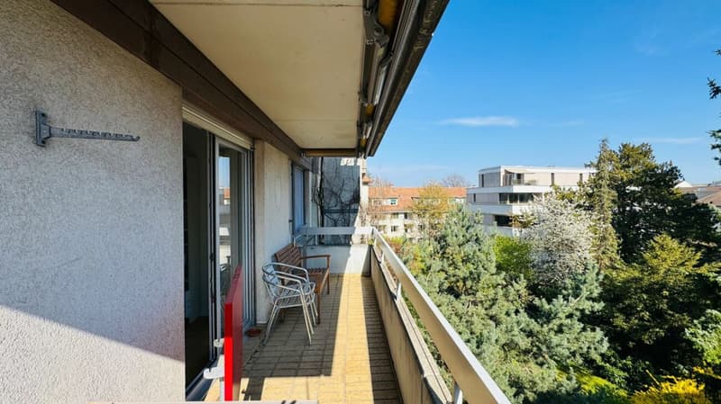 Komplett sanierte 3.5-Zimmerwohnung mit 2 Bädern, 2 Balkonen und 1 Tiefgaragenplatz (3)