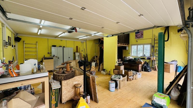 Grosses, neuwertiges 6.5-Zi. EFH, 6 Garagenplätze + 4 Parkplätze, Koi-Teich, Kinozimmer, 3 Nasszellen, traumhafte Lage, nur 10 Min. von Bubendorf (38)