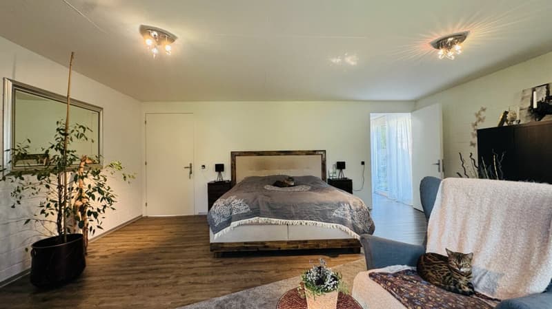 6.5-Zimmer-Architektenhaus mit Pool, Garagenbox, 3 Parkplätzen und Weitsicht (27)