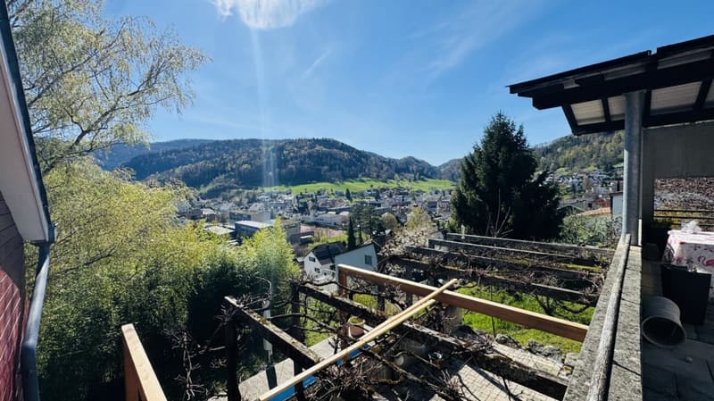 6.5-Zimmer-Architektenhaus mit Pool, Garagenbox, 3 Parkplätzen und Weitsicht (33)
