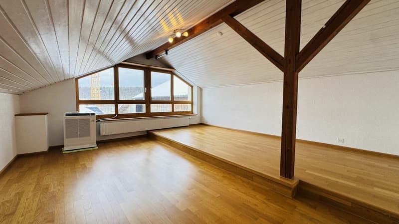 Pflegeleichtes Zweifamilienhaus mit 2 Wohneinheiten, Garage und 4-5 Parkplätzen in Ramlinsburg (13)