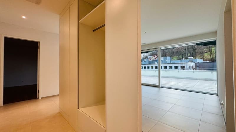 Eingang mit Garderobe