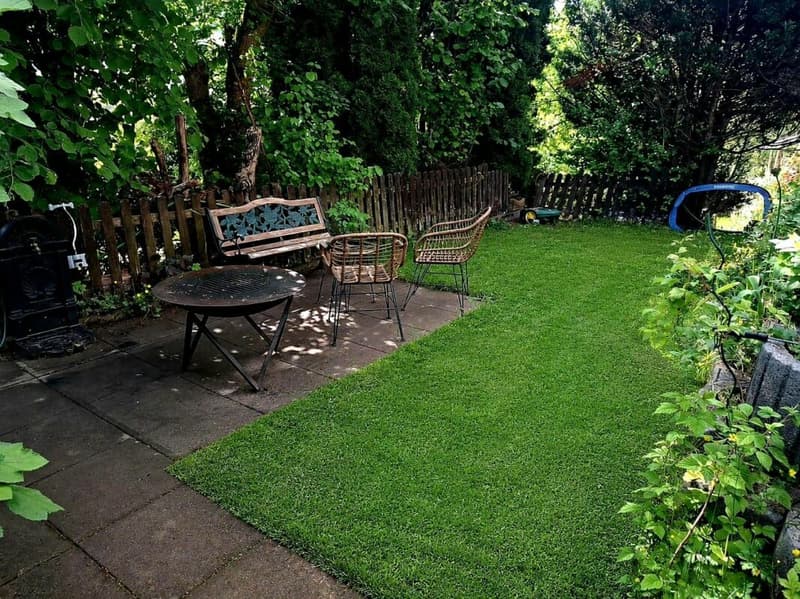 Gartenfläche