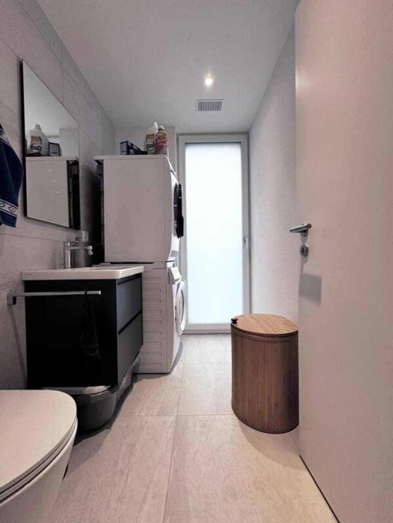 Gäste WC mit Waschturm
