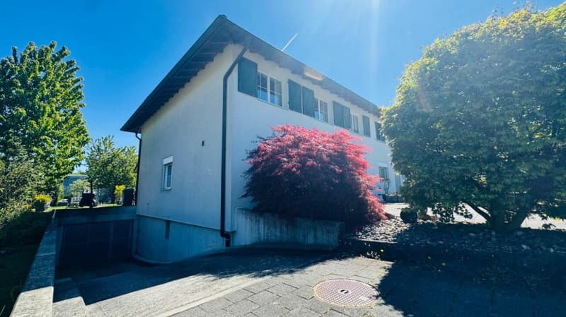 4.5-Zimmer-Eckreihenhaus mit Garten, Garage, Parkplatz & Pizzaofen in Giebenach (23)