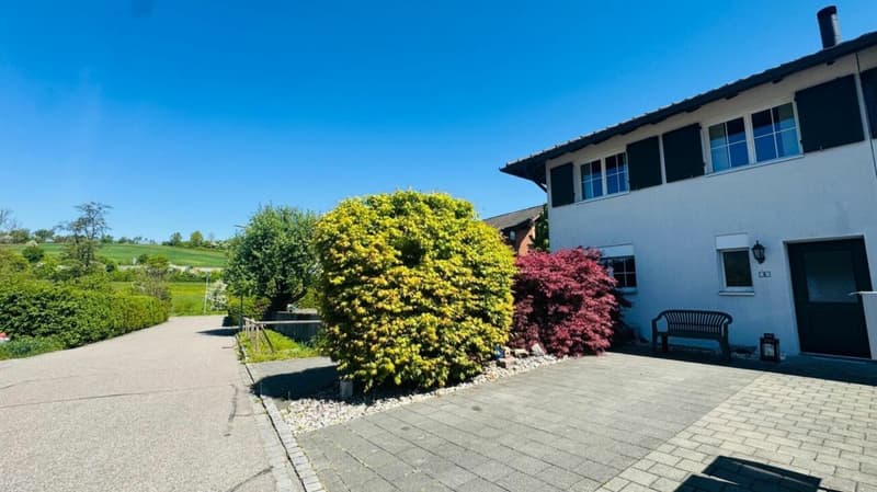 4.5-Zimmer-Eckreihenhaus mit Garten, Garage, Parkplatz & Pizzaofen in Giebenach (19)