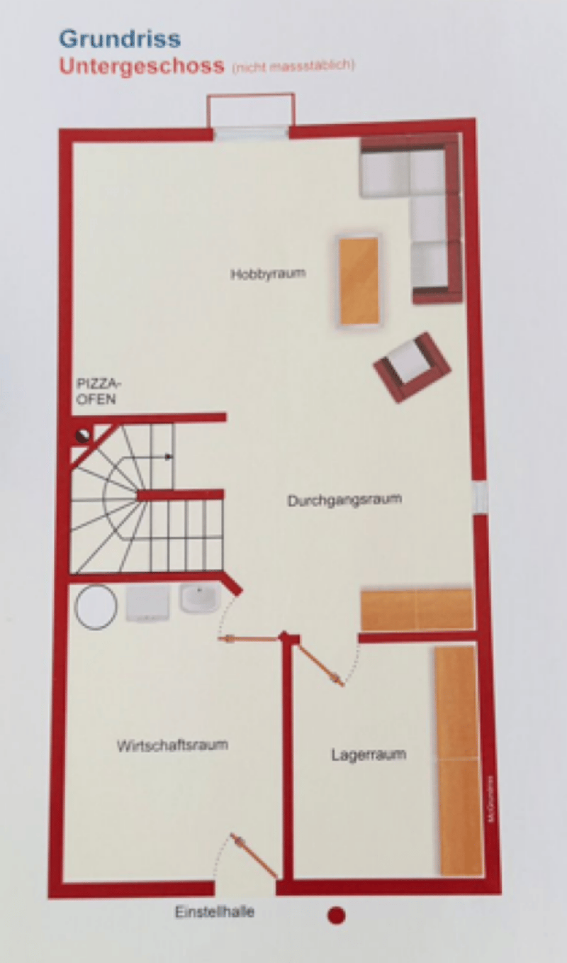 Grundriss Untergeschoss