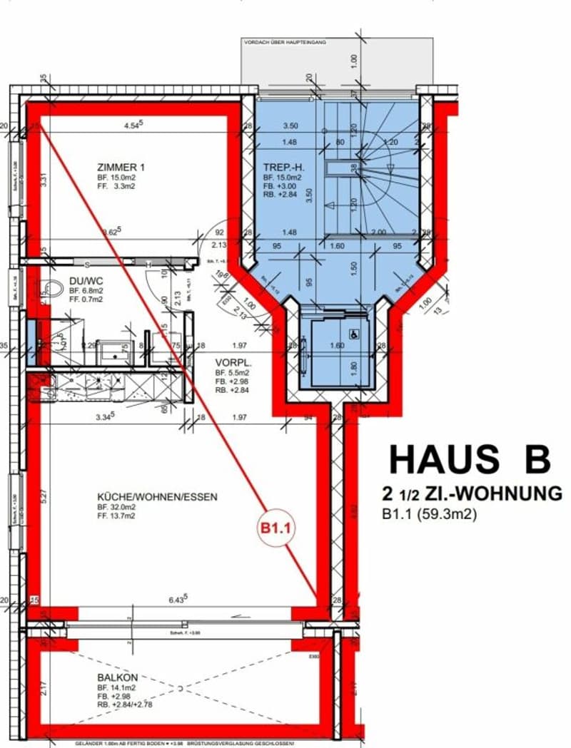 Nachmieter gesucht per 1.12.2026 - neuwertige 2.5-Zimmer-Wohnung in Reinach (9)