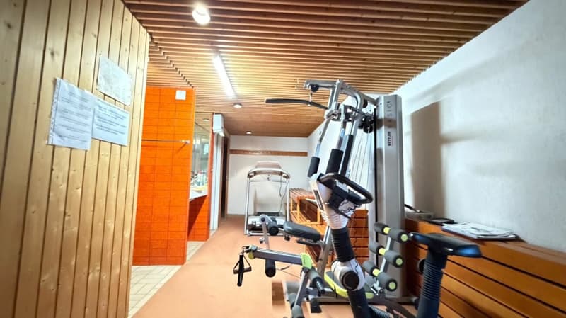 4.5-Zimmer, Terrasse, 2 Nasszellen, Garagenbox, Sauna, Fitness & Partyraum (23)